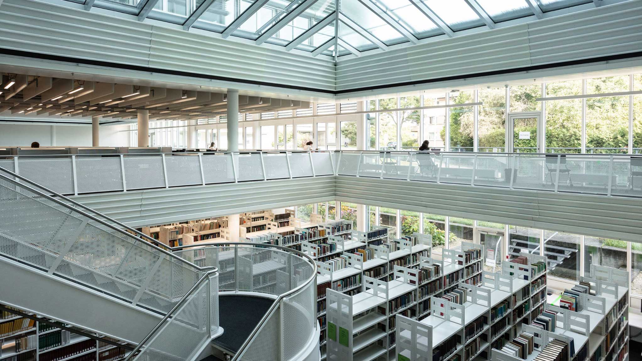 UB Psychologie, die grösste Bibliothek auf dem UZH Campus Oerlikon