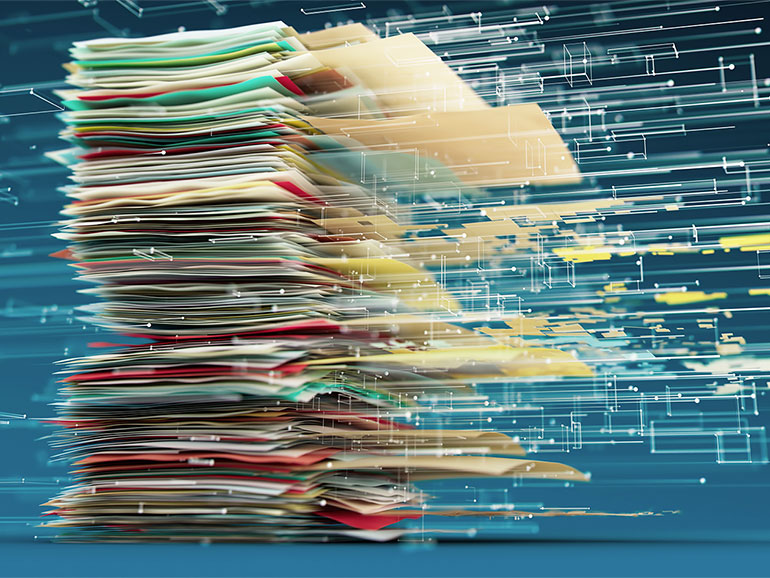 Stack of publications