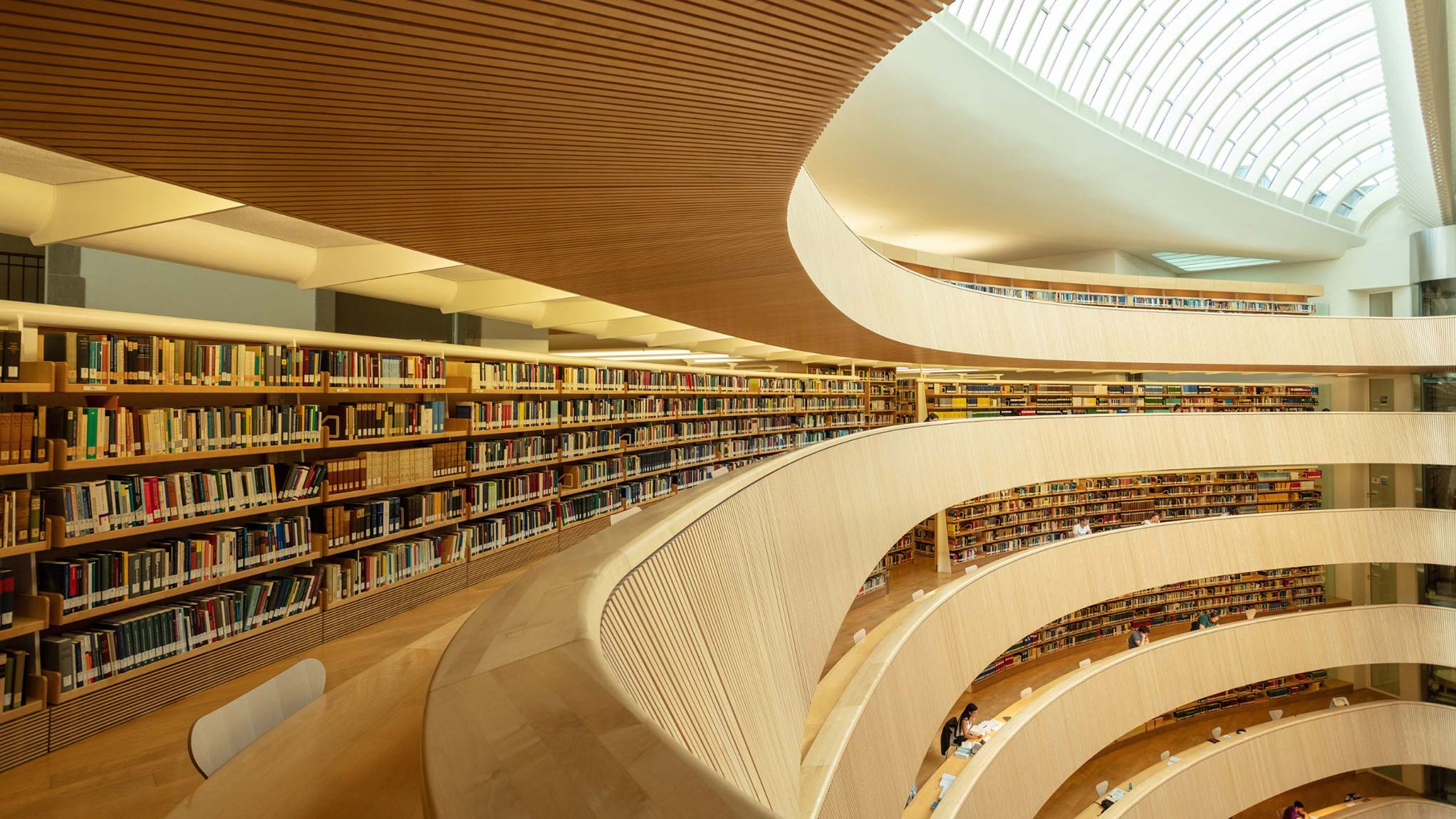 UB Recht, 2004 erbaut vom Stararchitekten Santiago Calatrava